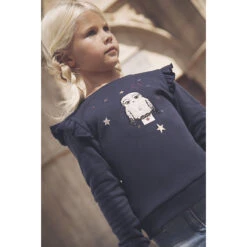 Sweat En Molleton Motif Hedwige Harry Potter Pour Enfant Fille -Orchestra HFIP5V BLF 10 X