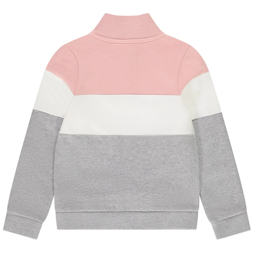 Sweat En Molleton à Col Zippé Pour Fille 2 Sweat En Molleton à Col Zippé Pour Fille – Image 2