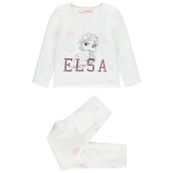 Pyjama En Velours Print Elsa Reine Des Neiges Disney Pour Enfant Fille