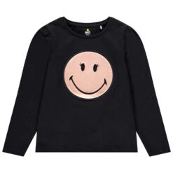 T-shirt Manches Longues Print SmileyWorld Pour Enfant Fille