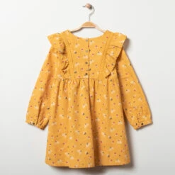 Robe Manches Longues Imprimée Et Volantée Pour Enfant Fille -Orchestra HFIP7E JAM 2 X