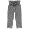 Pantalon Taille Haute Motif Pied De Poule Pour Enfant Fille