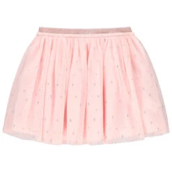 Jupe Courte En Tulle Rose étoilé Pour Enfant Fille