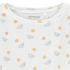 T-shirt Manches Longues Imprimé En Maille Pour Enfant Fille -Orchestra HFIP93 ECR 3 X