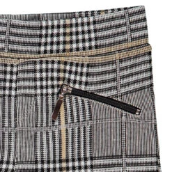 Jegging à Carreaux En Maille Pour Enfant Fille -Orchestra HFIP9B NOI 3 X