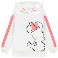 Sweat Long En Molleton Gratté Minnie Disney Pour Fille