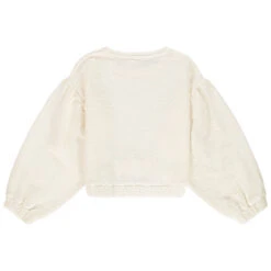 Sweat En Molleton Maille Fantaisie Pour Fille -Orchestra HFIP9N ECR 2 X