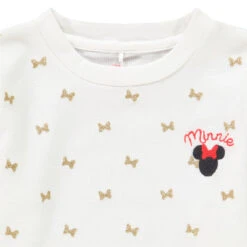 T-shirt Manches Longues à Noeuds Dorés Minnie Disney Pour Enfant Fille -Orchestra HFIP9R ECR 3 X