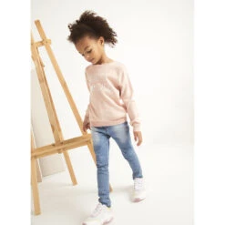 Pull En Tricot à Message Pour Enfant Fille -Orchestra HFIP9W ROC 11 X