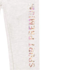 Pantalon De Jogging En Molleton à Texte Iridescent Pour Enfant Fille -Orchestra HFIPAH GRM 3 X
