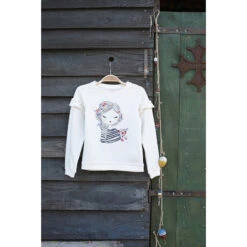 Sweat En Molleton Léger Print Personnage Pour Enfant Fille -Orchestra HFIPAJ ECR 10 X