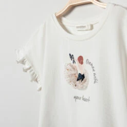 Robe En Maille Manches Courtes Effet 2-en-1 Pour Fille -Orchestra HFIPBL ECR 3 X