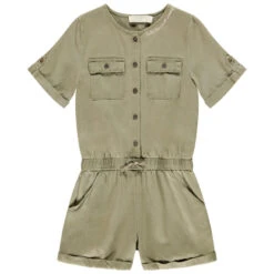 Combishort Avec Détails Fantaisie Pour Enfant Fille