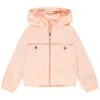 Coupe-vent à Capuche Rose Clair Pour Fille