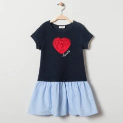 Robe En Molleton Fantaisie Effet 2 En 1 Pour Fille