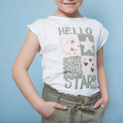 T-shirt En Coton Forme Boîte Pour Fille -Orchestra HFIPDI ECR 10 X