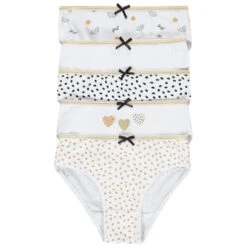 Lot De 5 Culottes à Motifs Pour Fille