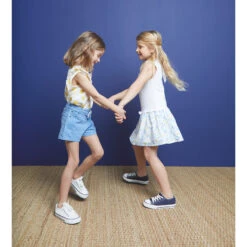 Short Style Jean Avec Boucle En Forme De Fleur Pour Fille -Orchestra HFIPDS BLM 11 X