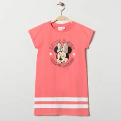 Robe En Maille à Manches Courtes Minnie Disney