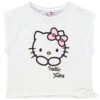 T-shirt Forme Boîte à Manches Courtes Hello Kitty Pour Fille