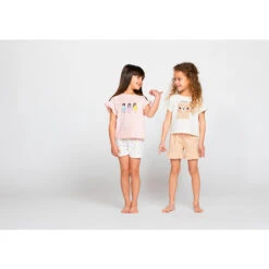 Pyjama Court 2 Pièces Pour Fille -Orchestra HFIPFK BGM 6 X