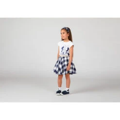 T-shirt Forme Boîte Manches Courtes Print Minnie Disney Pour Fille -Orchestra HFIPG0 BLA 4 X