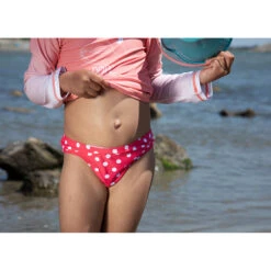 Maillot De Bain 2 Pièces Rose à Pois Pour Fille -Orchestra HFIPGH ROF 10 X