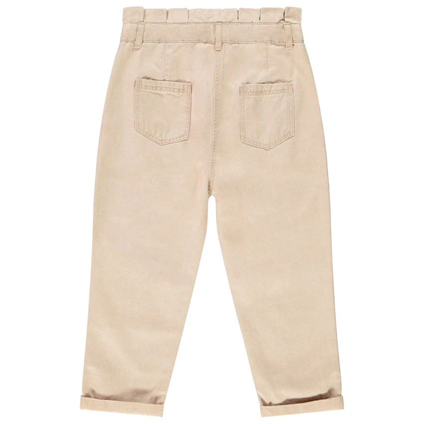 Pantalon En Toile Uni Pour Fille 2 Pantalon En Toile Uni Pour Fille – Image 2