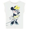 T-shirt Manches Courtes Print Minnie (Disney) Pour Fille