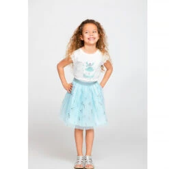 T-shirt Manches Courtes En Dentelle Pour Fille -Orchestra HFIPHA BLC 4 X