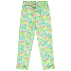 Pantalon Fluide Imprimé Fleuri Pour Fille