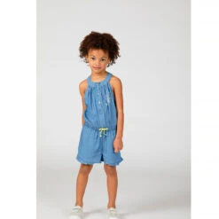 Combishort En Coton Avec Broderie Minnie Disney