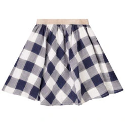 Jupe Courte Patineuse à Carreaux Pour Fille