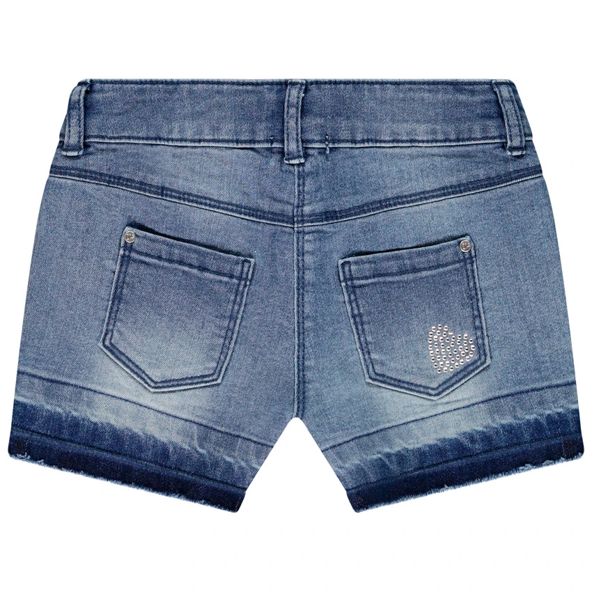 Short Denim à Strass Pour Fille 2 Short Denim à Strass Pour Fille – Image 2