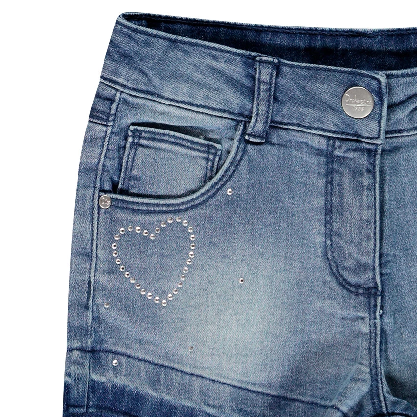 Short Denim à Strass Pour Fille 3 Short Denim à Strass Pour Fille – Image 3
