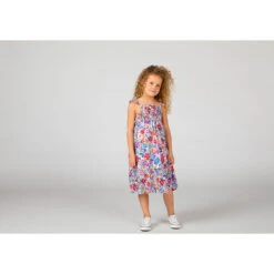Robe Longue Imprimé Fleuri Pour Fille