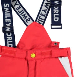 Pantalon De Ski Imperméable à Bretelles Avec Broderies SmileyWorld 7 Pantalon De Ski Imperméable à Bretelles Avec Broderies SmileyWorld -Orchestra HGAK1U RGM 4 X