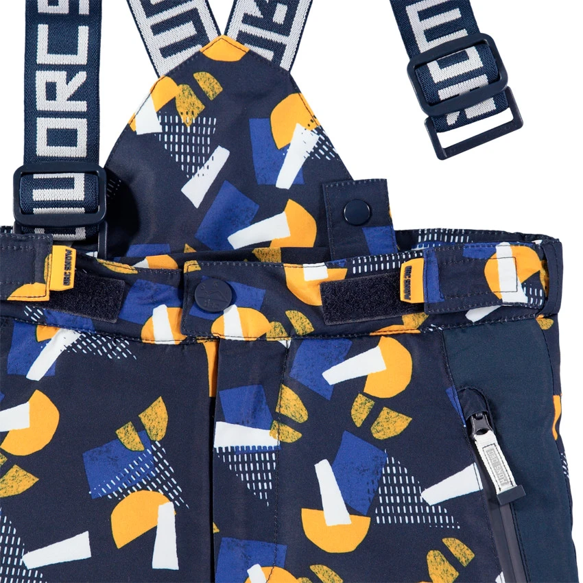 Pantalon De Ski Imprimé All-over à Bretelles Amovibles 5 Pantalon De Ski Imprimé All-over à Bretelles Amovibles – Image 5