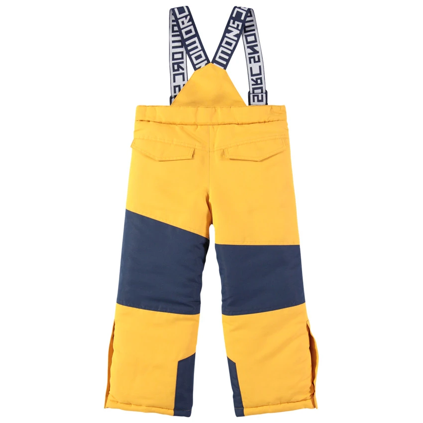 Pantalon De Ski Bicolore Imperméable à Bretelles Ajustables Et Amovibles 3 Pantalon De Ski Bicolore Imperméable à Bretelles Ajustables Et Amovibles – Image 3