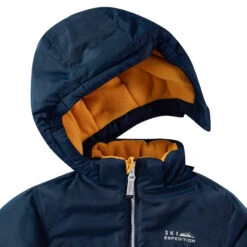 Blouson De Ski à Capuche Amovible Doublé Polaire Pour Enfant Garçon -Orchestra HGAKR7 BLF 4 X