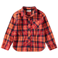 Chemise Manches Longues En Flanelle à Carreaux