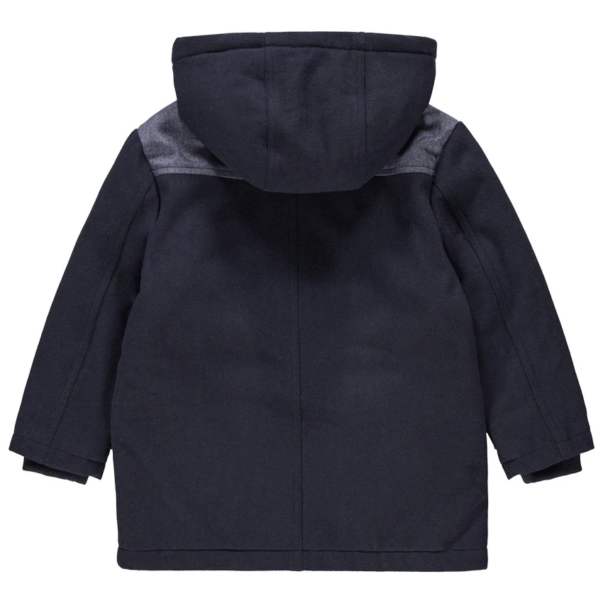 Manteau En Drap De Laine Pour Enfant Garçon 2 Manteau En Drap De Laine Pour Enfant Garçon – Image 2