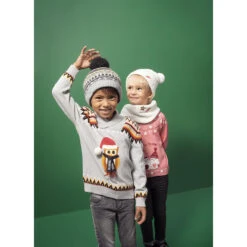 Pull De Noël En Tricot Avec Motif Jacquard -Orchestra HGAKYJ GRM 16 X