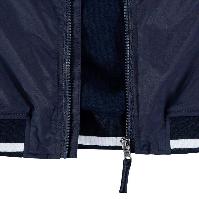 Blouson Style Teddy à Inscriptions Printées Et Badge 3 Blouson Style Teddy à Inscriptions Printées Et Badge – Image 3