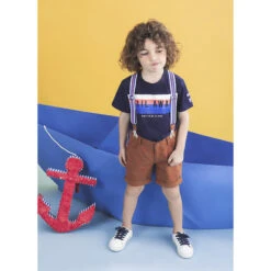 Short En Maille à Bretelles élastiquées Amovibles 8 Short En Maille à Bretelles élastiquées Amovibles -Orchestra HGAL53 MAR 15 X