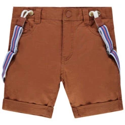 Short En Maille à Bretelles élastiquées Amovibles