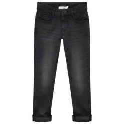 Jean Effet Used Et Crinkle Coupe Slim