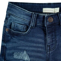 Jean Effet Used Et Crinkle Avec Usures Sur Les Jambes -Orchestra HGAL66 BLM 3 X