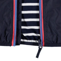 Coupe-vent Bleu Marine Doublé Jersey à Rayures -Orchestra HGALAH BLF 3 X