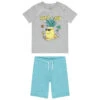 Pyjama Court En Jersey Print Ananas